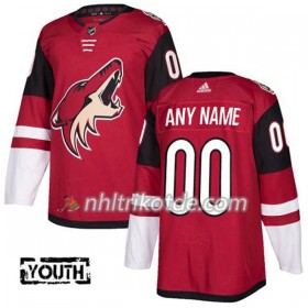 Arizona Coyotes Trikot Custom Adidas 2017-2018 Maroon Authentic - Kinder